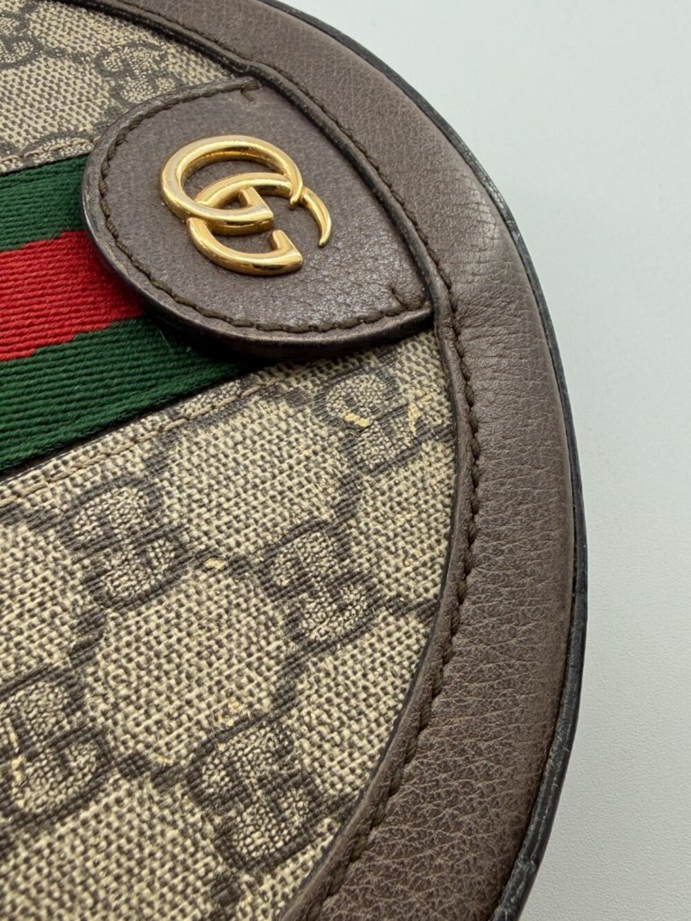 Gucci Ophidia Round Mini Crossbody Bag - Picture 2 of 14